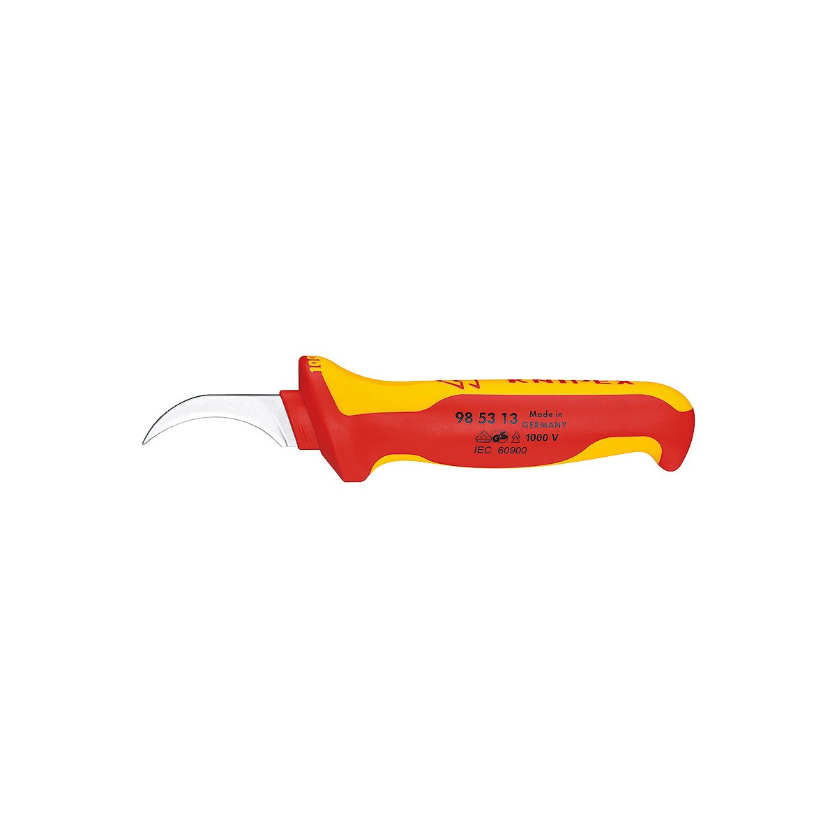 Нож для секторного кабеля VDE, 190 мм, 2-комп диэлектрическая ручка