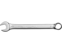 KRAFTOOL 14 мм, Cr-V сталь, хромированный, гаечный ключ комбинированный 27079-14