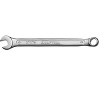 KRAFTOOL 6 мм, Cr-V сталь, хромированный, гаечный ключ комбинированный 27079-06