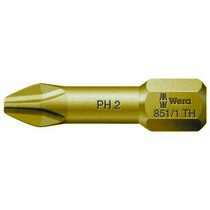 851/1 TH PH бита торсионная, сверхтвёрдая, 1/4" C6.3, PH 2 x 25 мм