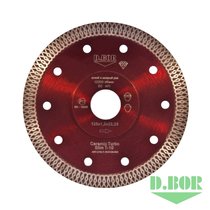 Алмазный диск Ceramic Turbo Slim T-10, 125x1,2x22,23 (арт. CTS-T-10-0125-022) "D.BOR"