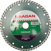 URAGAN ⌀ 230х22.2 мм, алмазный, сегментированный, круг отрезной для УШМ 36693-230