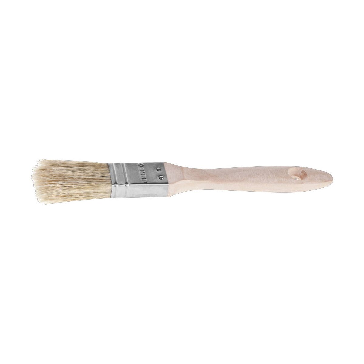 ЗУБР 25 мм, 1", щетина натуральная светлая, деревянная ручка, кисть плоская УНИВЕРСАЛ-ЭКСПЕРТ 01005-025