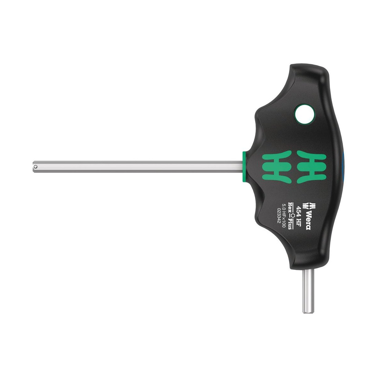 454 Hex-Plus HF Отвёртка с внешним шестигранником с Т-образной рукояткой с фиксацией, 5 x 100 мм, с дополнительным коротким рабочим концом