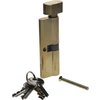 ЗУБР 90 мм, 5-PIN, 5 шт., тип ключ-ключ, механизм цилиндровый МАСТЕР 52103-90-1