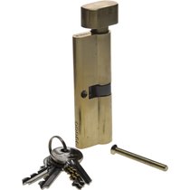 ЗУБР 90 мм, 5-PIN, 5 шт., тип ключ-ключ, механизм цилиндровый МАСТЕР 52103-90-1