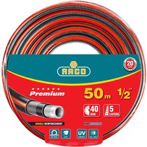 Raco O 1/2" x 50 м, 40 атм., 5-ти слойный, армированный, шланг поливочный PREMIUM 40300-1/2-50_z01