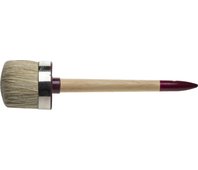 ЗУБР 70 мм, щетина натуральная светлая, деревянная ручка, кисть круглая УНИВЕРСАЛ - МАСТЕР 01501-70