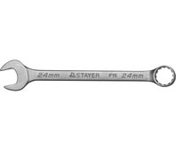 STAYER 24 мм, комбинированный гаечный ключ 27085-24