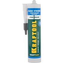 KRAFTOOL 310 мл, суперсильный, прозрачный, монтажный клей KraftNails Premium KN-601T 41342