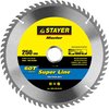 STAYER ⌀ 250 x 30 мм, 60T, диск пильный по дереву 3682-250-30-60