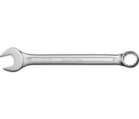 KRAFTOOL 19 мм, Cr-V сталь, хромированный, гаечный ключ комбинированный 27079-19