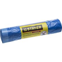 STAYER 30 л, голубой, 20 шт., завязки, мешки для мусора COMFORT 39155-30