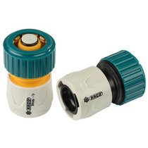 RACO 3/4", набор соединителей (шланг-насадка) с автостопом 4250-55266B