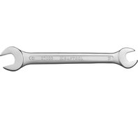 KRAFTOOL 14х17 мм, Cr-V сталь, хромированный, гаечный ключ рожковый 27033-14-17