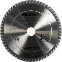 Hilberg Диск пильный Hilberg Industrial Дерево 350*50*60Т HW355