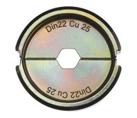 Матрица для обжимного инструмента DIN22 Cu 25