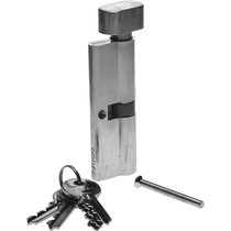 ЗУБР 90 мм, 5-PIN, 5 шт., тип ключ-завертка, механизм цилиндровый МАСТЕР 52103-90-2