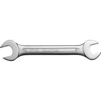 KRAFTOOL 24х27 мм, Cr-V сталь, хромированный, гаечный ключ рожковый 27033-24-27