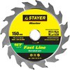 STAYER ⌀ 150 x 20 мм, 16T, диск пильный по дереву 3680-150-20-16