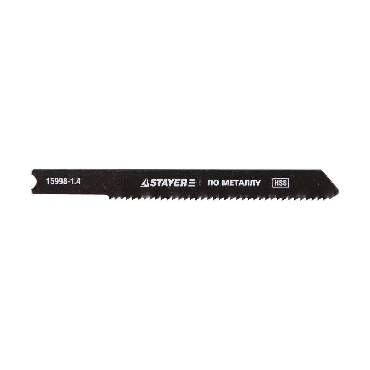 STAYER HSS, по металлу (1,5-2 мм), US-хвост., шаг 1.4 мм, 50 мм, 2 шт., полотна для эл/лобзика 15998-1.4_z01