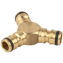 RACO 1/2", тройник латунный (соединитель-соединитель-соединитель) 4246-55028B