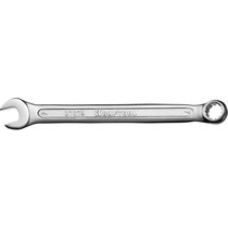 KRAFTOOL 7 мм, Cr-V сталь, хромированный, гаечный ключ комбинированный 27079-07