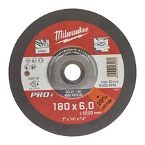 Шлифовальный диск по металлу SG 27/180х6 PRO+ 1шт (заказ кратно 10шт)