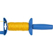 ЗУБР 30 м, нейлоновый, желтый, шнур для строительных работ 06410-30