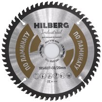 Hilberg Диск пильный Hilberg Industrial Ламинат 185*30/20*60Т HL185