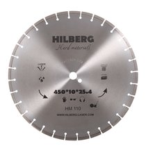 Hilberg Диск алмазный отрезной 450*25.4*12 Hilberg Hard Materials Лазер HM110