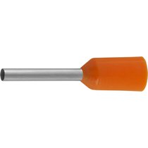 СВЕТОЗАР 0, 5 мм, оранжевый, 25 шт., наконечник штыревой 49400-05