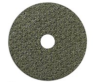 Алмазный гибкий шлифовальный гальванический круг "Черепашка" Hilberg 100 мм № 60, 560060