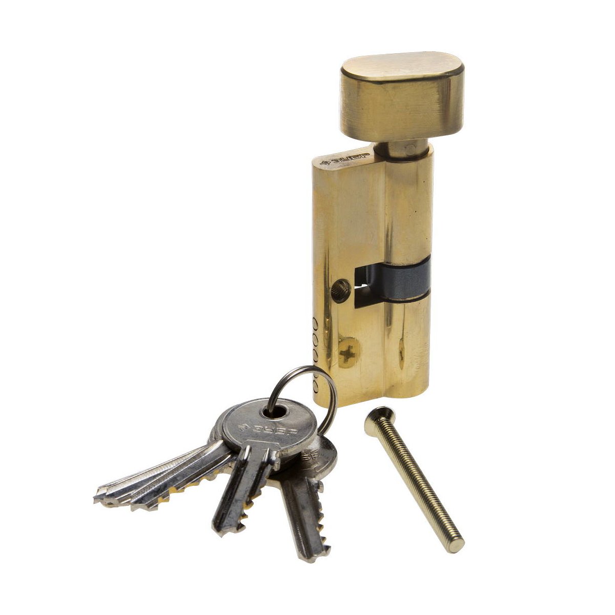 ЗУБР 70 мм, 5-PIN, 5 шт., тип ключ-защелка, механизм цилиндровый 52103-70-1